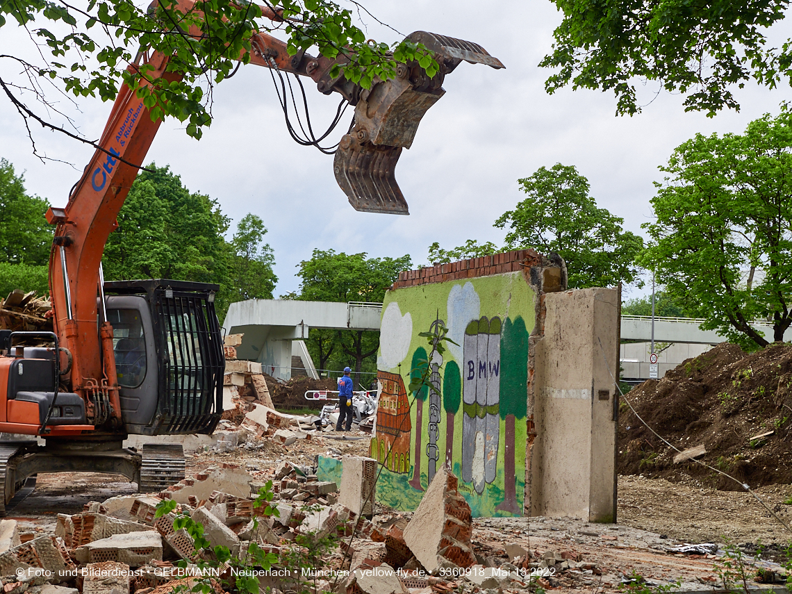 13.05.2022 - Baustelle am Haus für Kinder in Neuperlach